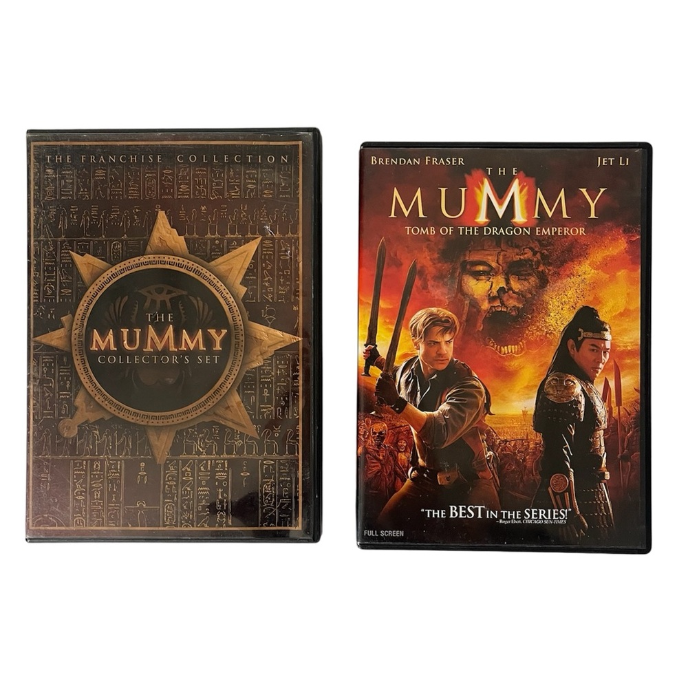 The Mummy Collector's Set + Tomb of the Dragon Emperor DVD